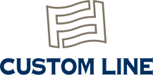 Custom line logo